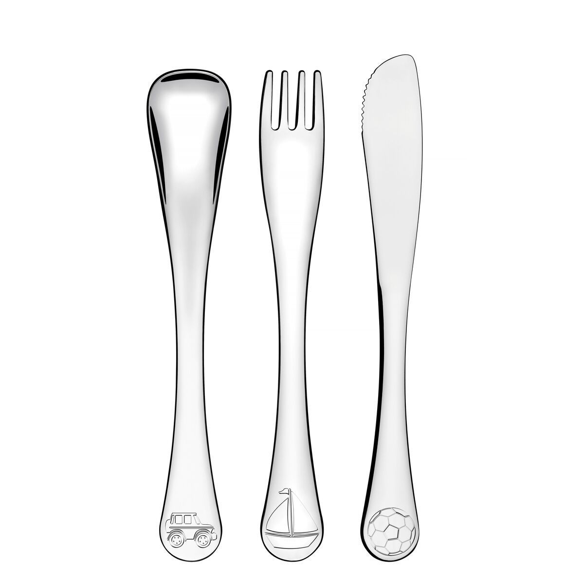 JG.TALHERES ACO INOX 3PCS LE PETIT