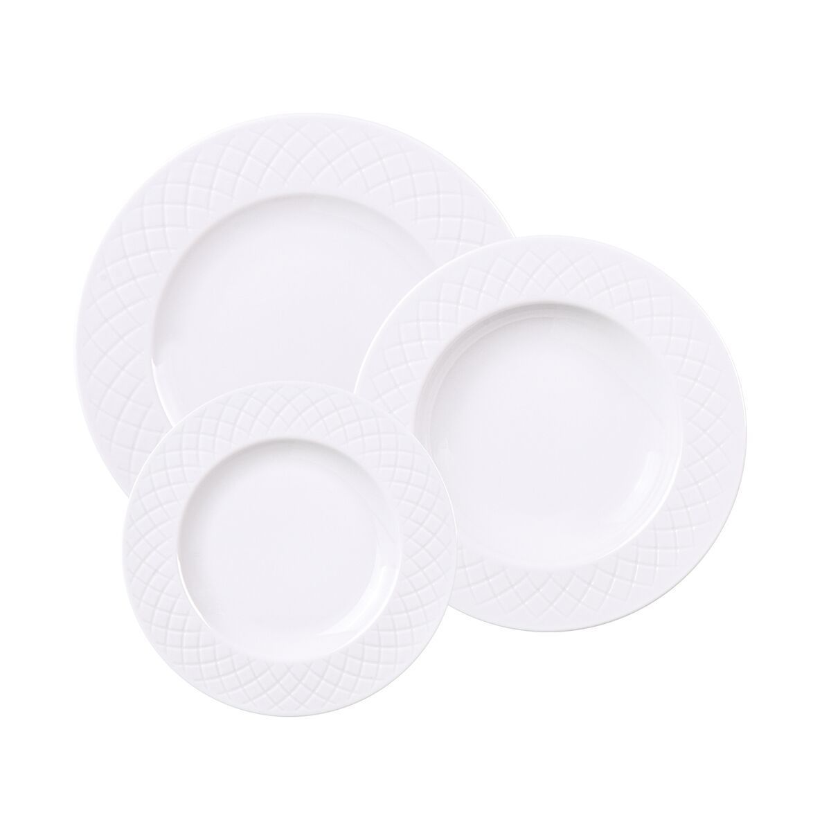 JOGO DE PRATOS 12 PCS INGRID