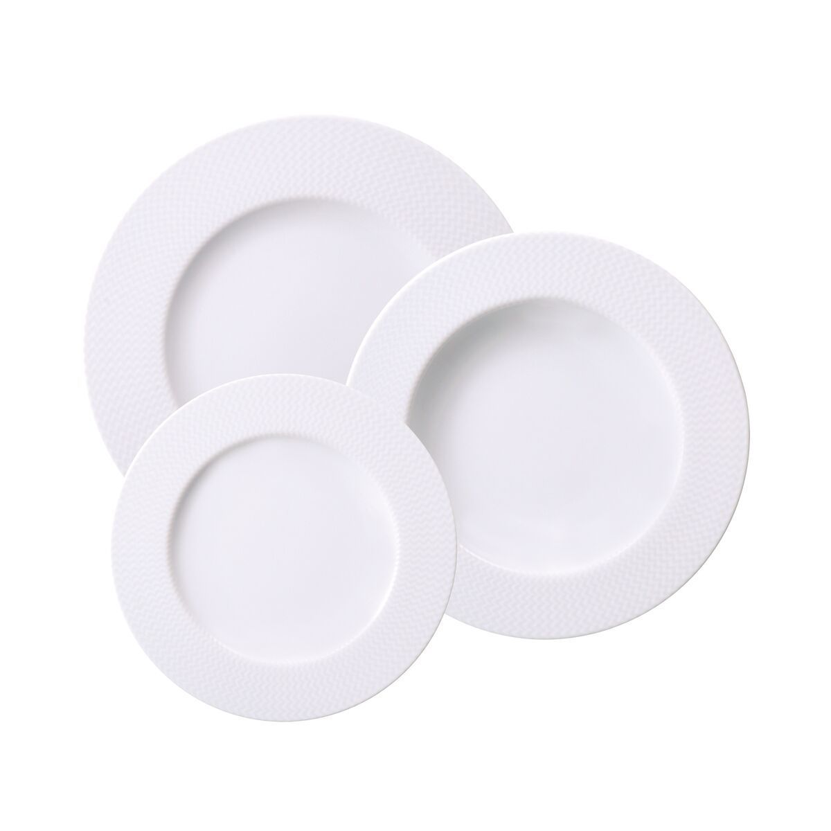 JOGO DE PRATOS 12 PCS MESH