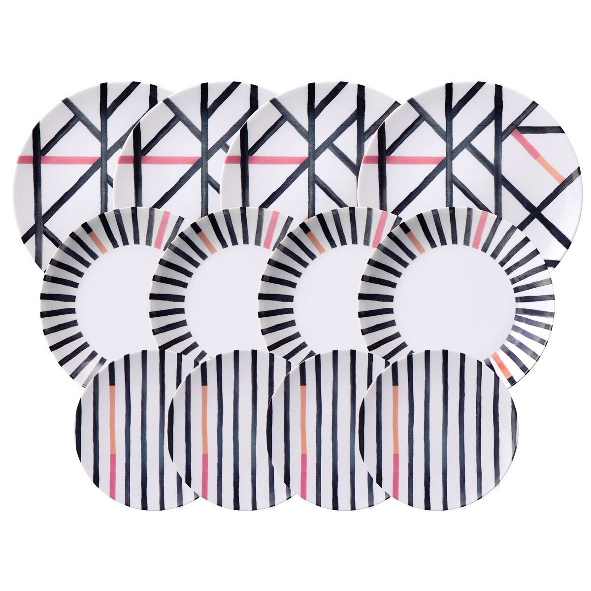 JOGO DE PRATOS 12 PCS STREET