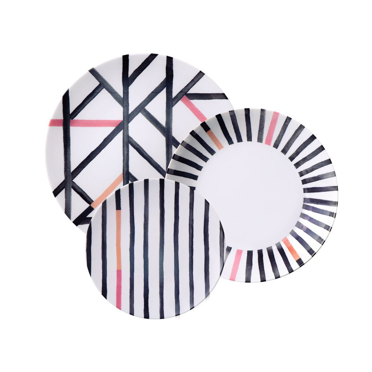 JOGO DE PRATOS 12 PCS STREET