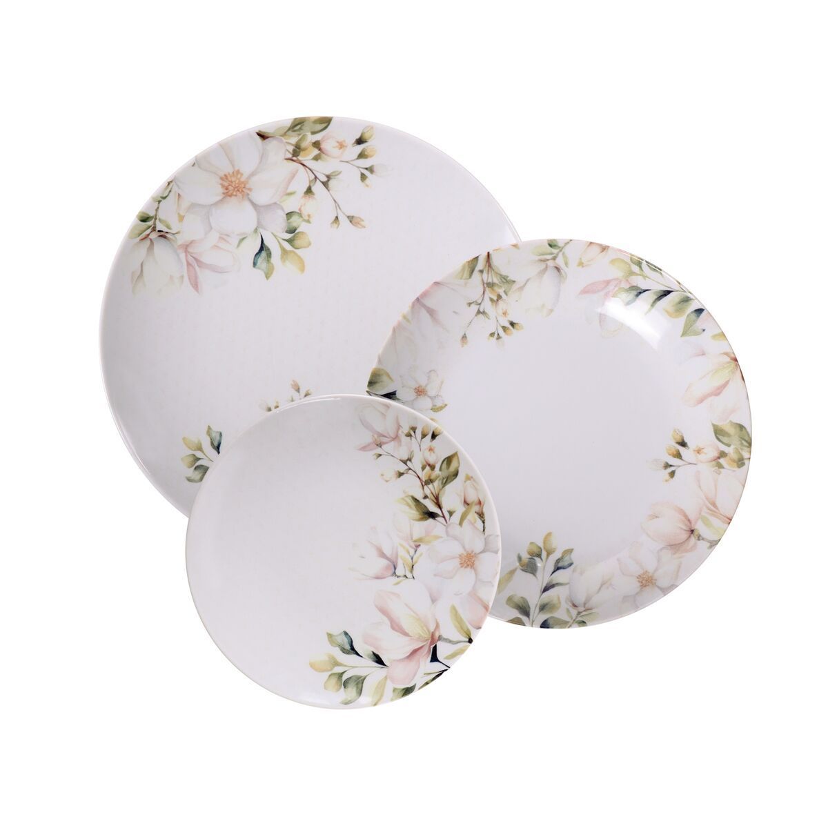 JOGO DE PRATOS 12 PCS MAGNOLIA