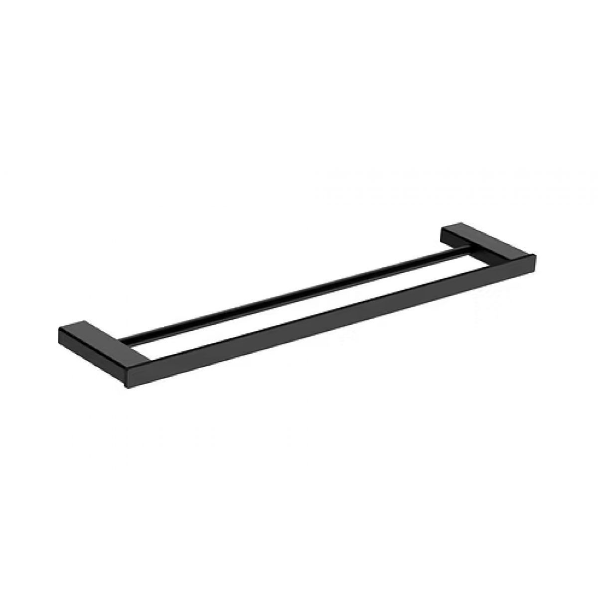 Porta Toalha Duplo - Black Matte - LX7122B TTD 409