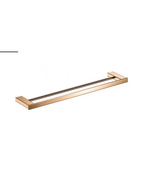 Porta Toalha Duplo - Rose Gold - LX7122RG TTD 409