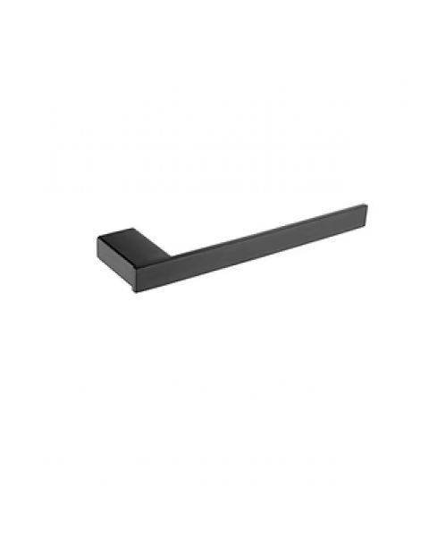 Porta Toalha de Rosto Black Matte LX7161B