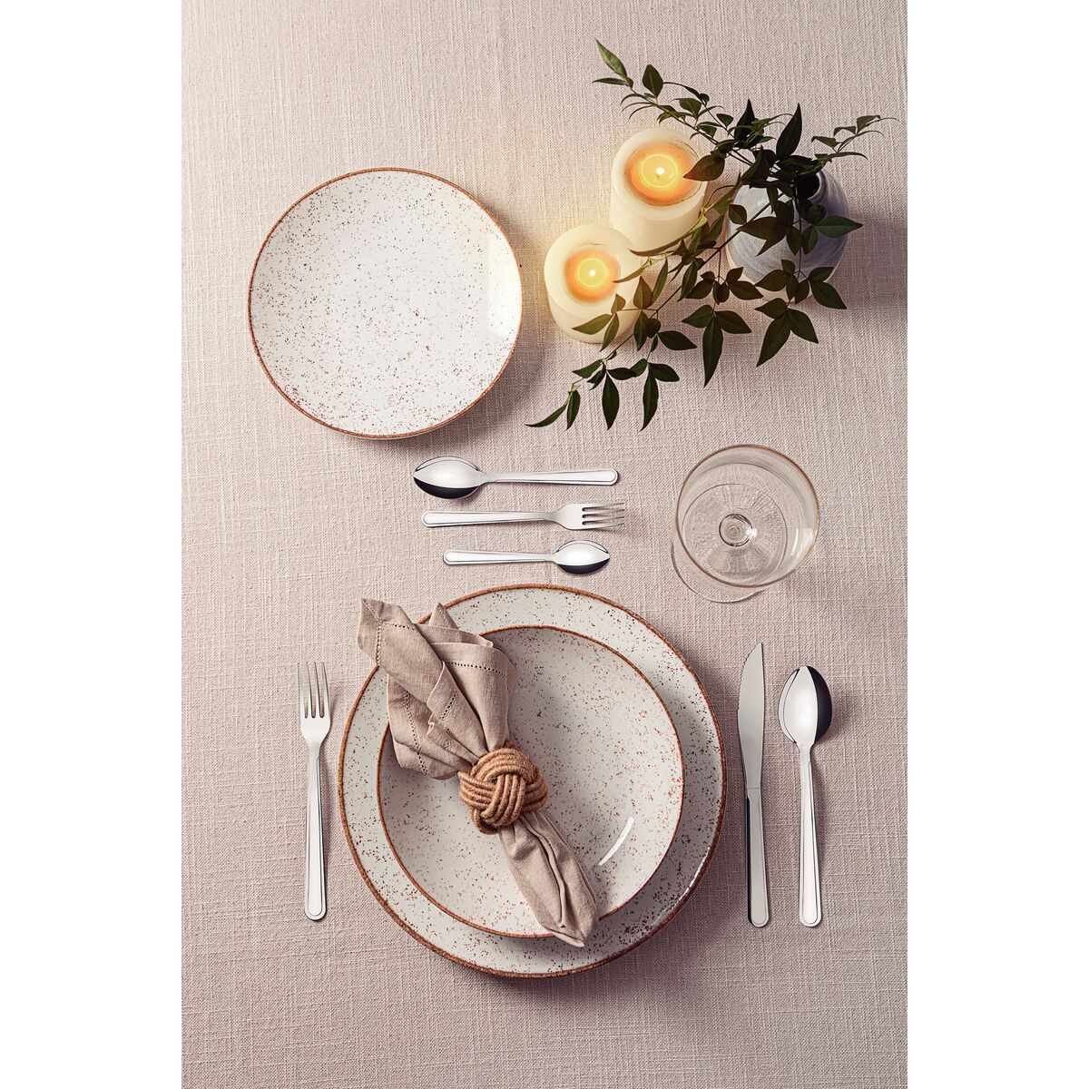 Faqueiro Tramontina Búzios em Aço Inox 36 Peças