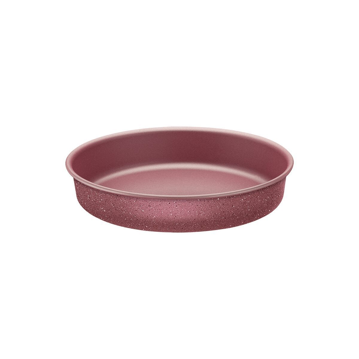 Jogo de Panelas Tramontina Linz em Alumínio com Revestimento Interno e Externo em Antiaderente Starflon Max Rosa 10 Peças