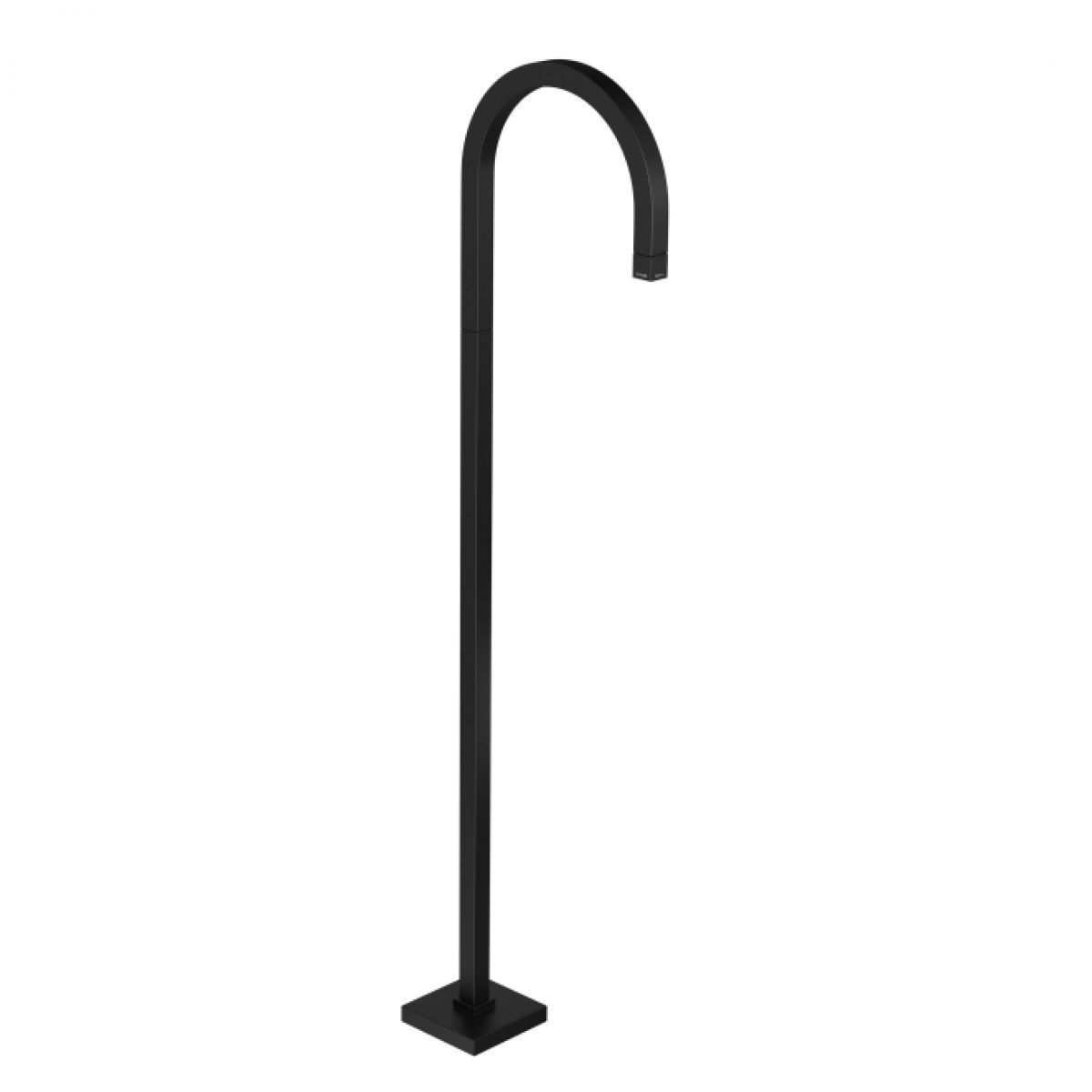 DECA TUBE TORN LAVAT PISO CURVA 1199.BL.TUB.PSO.MT BLACK MATTE