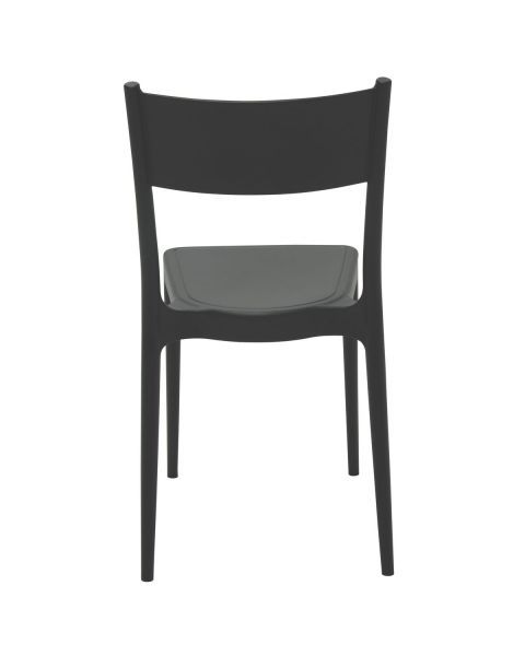 Conjunto 4 Cadeiras Tramontina Summa Diana Eco em Polipropileno e Fibra de Vidro Preto