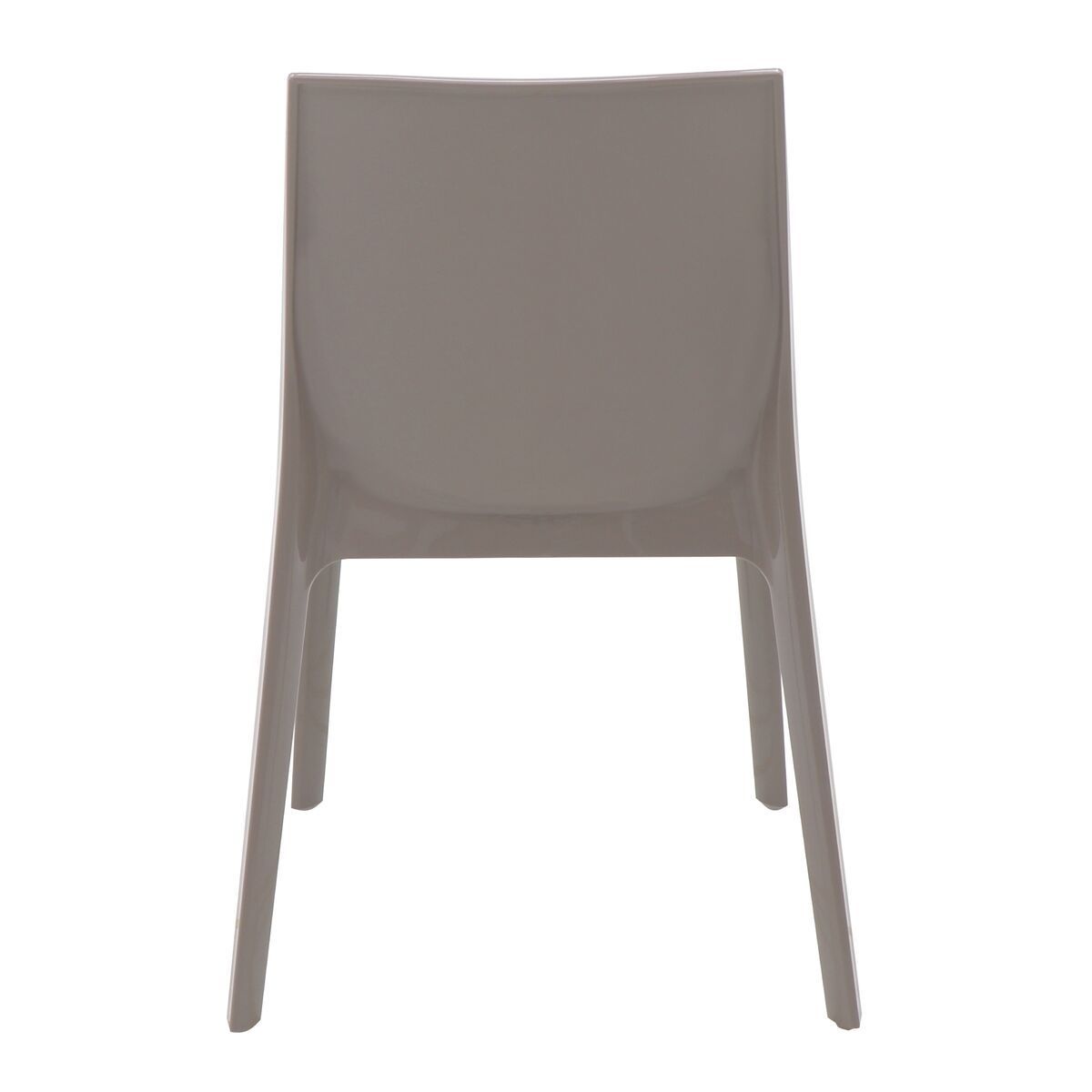 Conjunto 4 Cadeiras Tramontina Summa Alice Brilho em Polipropileno Camurça