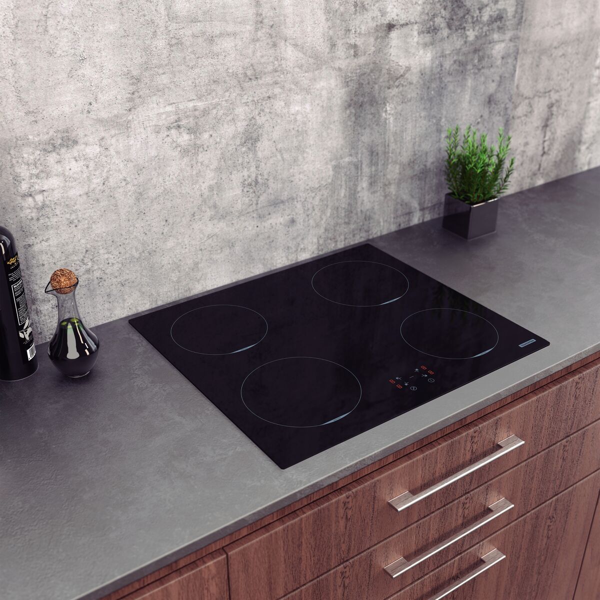 Cooktop por Indução Tramontina Square Basic 4EI 60