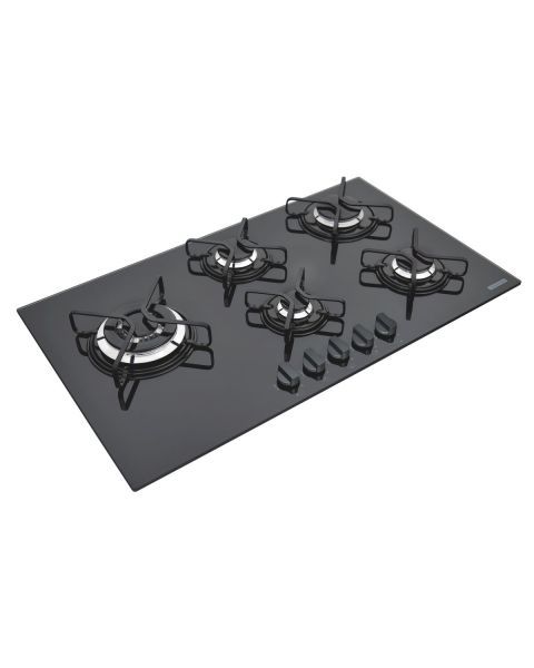 Cooktop a Gás Tramontina Penta Side Plus em Vidro...
