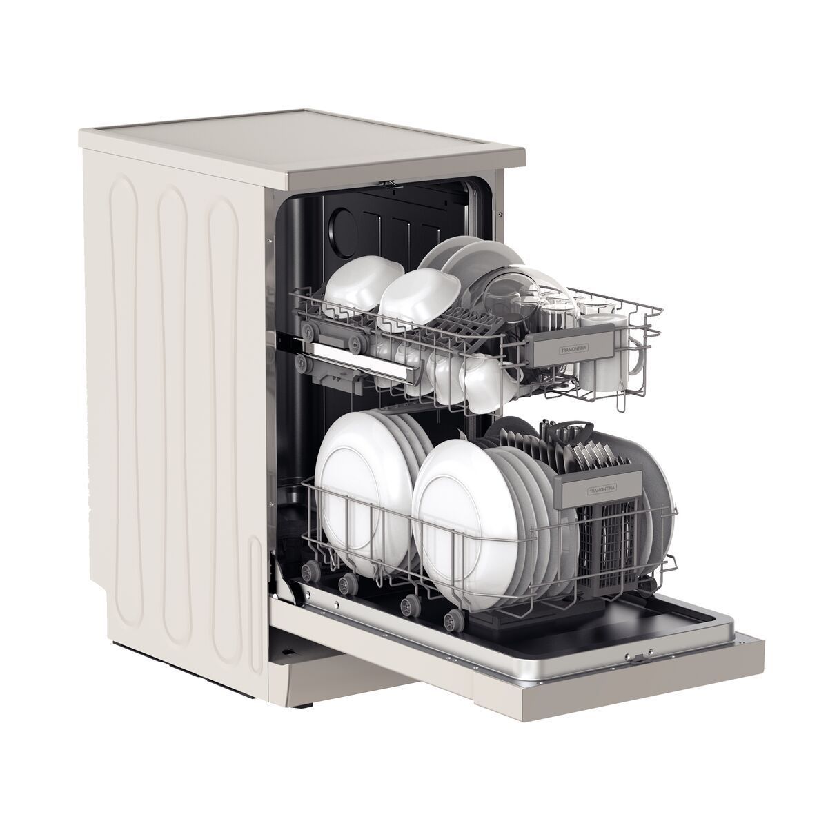 Lava-Louças Tramontina Inox 9 Serviços SB09X 45 com 6 Programas e 4 Funções 220 V