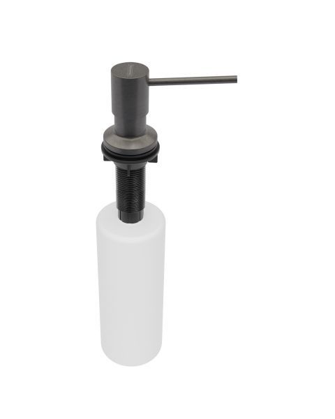 Dosador de Sabão Tramontina em Aço inox Black com Recipiente Plástico 500 ml com Revestimento PVD