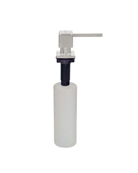 Dosador de Sabão Square Tramontina em Aço Inox com Recipiente Plástico 500 ml