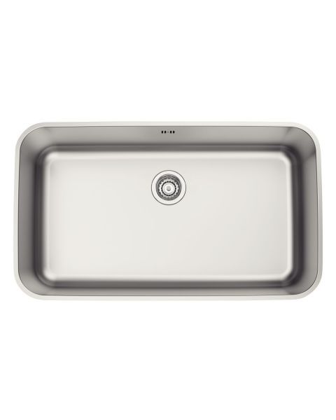 Cuba de Embutir Tramontina Dora 70 BL R6 em Aço Inox Escovado e Válvula com escape