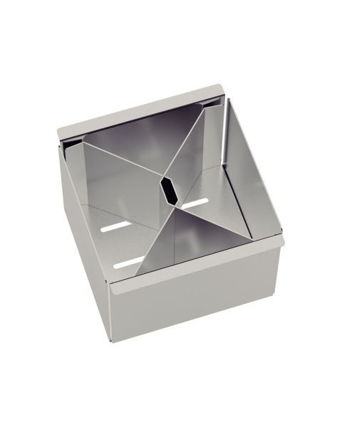 Porta Talheres Tramontina em Aço Inox com Acabamento Acetinado...