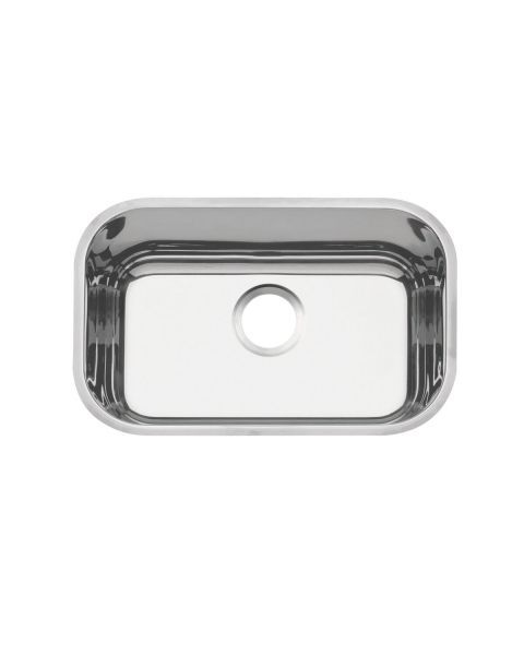 Cuba de embutir Tramontina Lavínia 47 BL em aço inox alto brilho 47x30 cm