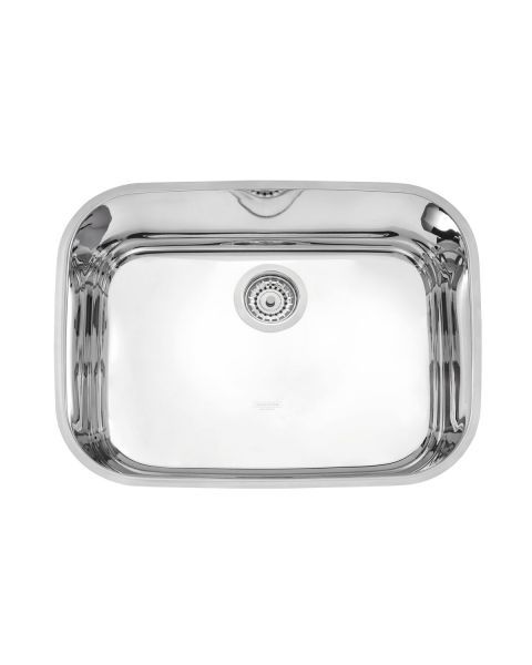 Cuba de embutir Tramontina Lavínia 48 BL em Aço Inox Alto Brilho 48x34 cm