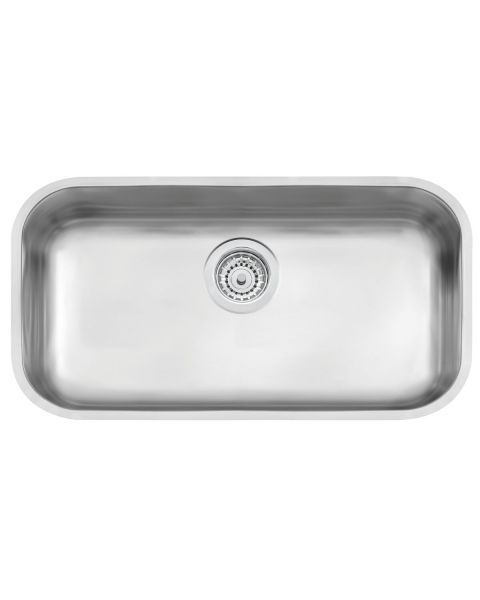Cuba de embutir Tramontina Lavínia 56 BL em Aço Inox Escovado 56x34 cm