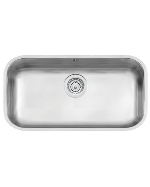 Cuba de embutir Tramontina Lavínia 56 BL em Aço Inox Escovado 56x34 cm