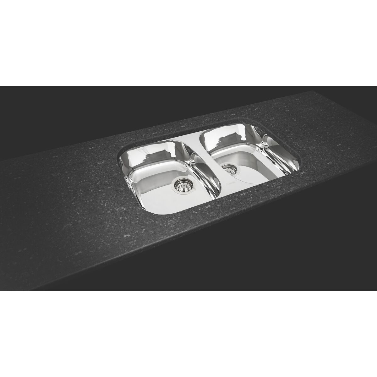 Cuba de embutir Tramontina Isis 2C 34 BL em Aço Inox Alto Brilho