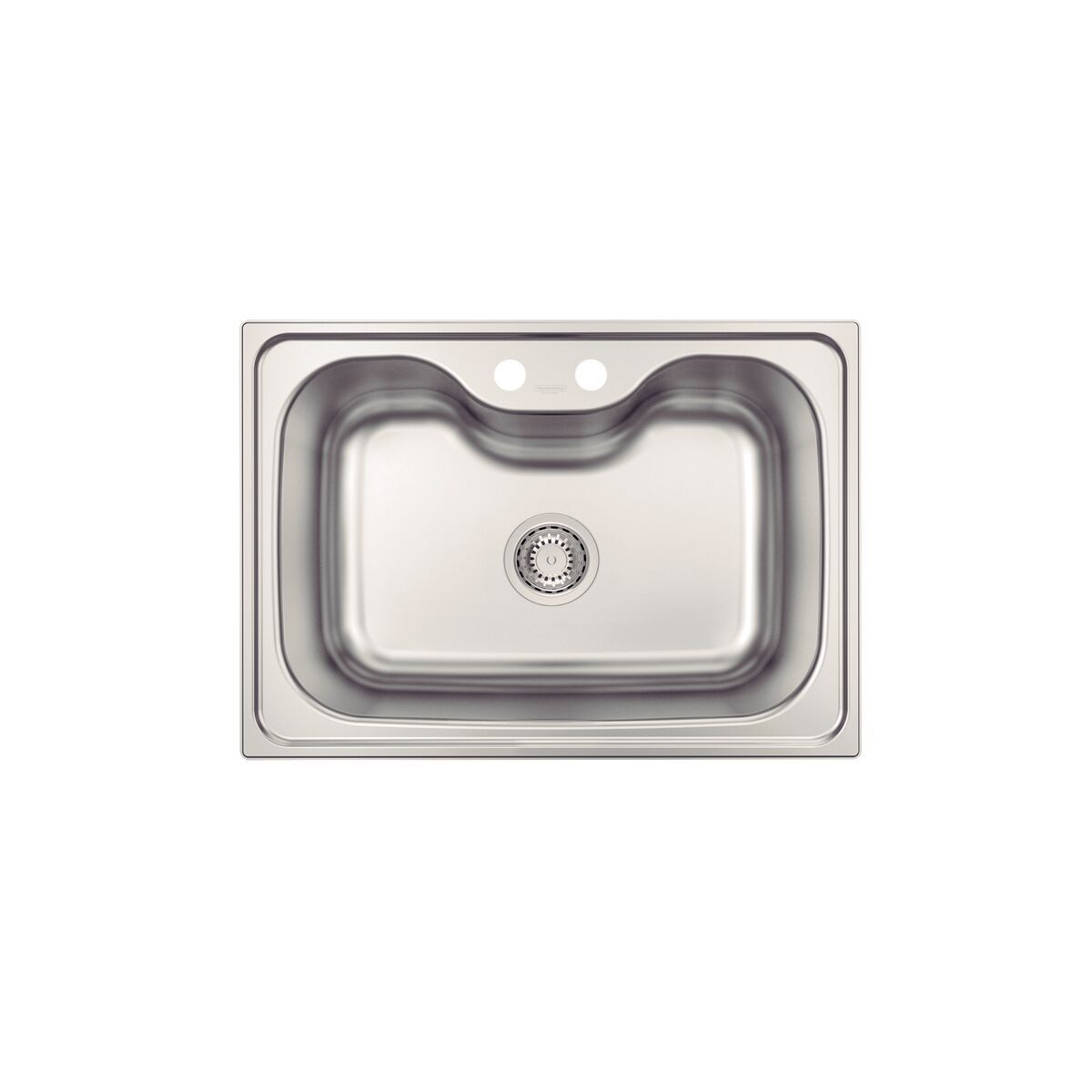 Cuba Tramontina Morgana 60 FX Undermount em Aço Inox com Acabamento Escovado com Válvula 69x49 cm