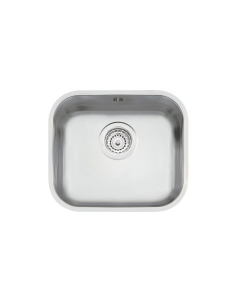 Cuba de embutir Tramontina Lavínia 40 BL em aço inox escovado 40x34 cm