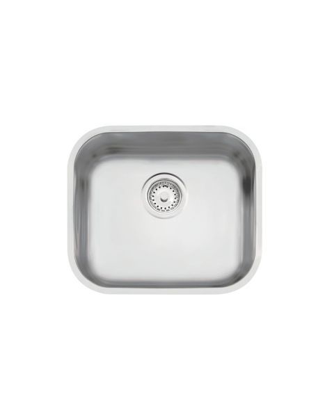 Cuba de embutir Tramontina Lavínia 40 BL em aço inox escovado 40x34 cm