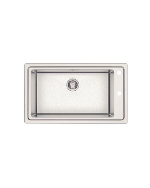 Cuba de Sobrepor Tramontina Square 86 em Aço Inox