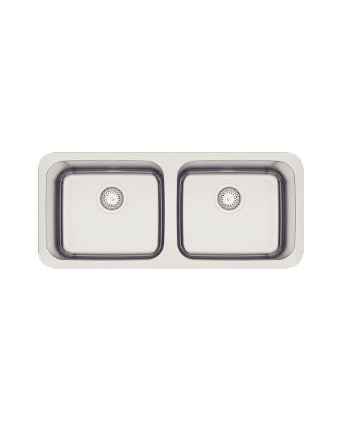 Cuba Tramontina Dora Duo 2C 40 BL em Aço Inox com Acabamento...