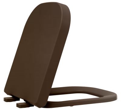 Assento Termofixo Soft Close Marrom Fosco Deca: Sofisticação e Conforto para Seu Banheiro 