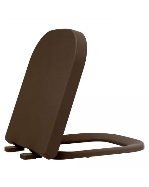 TUPAN ASSENTO TERMOFIXO PIANO SOFT CLOSE MARROM FOSCO