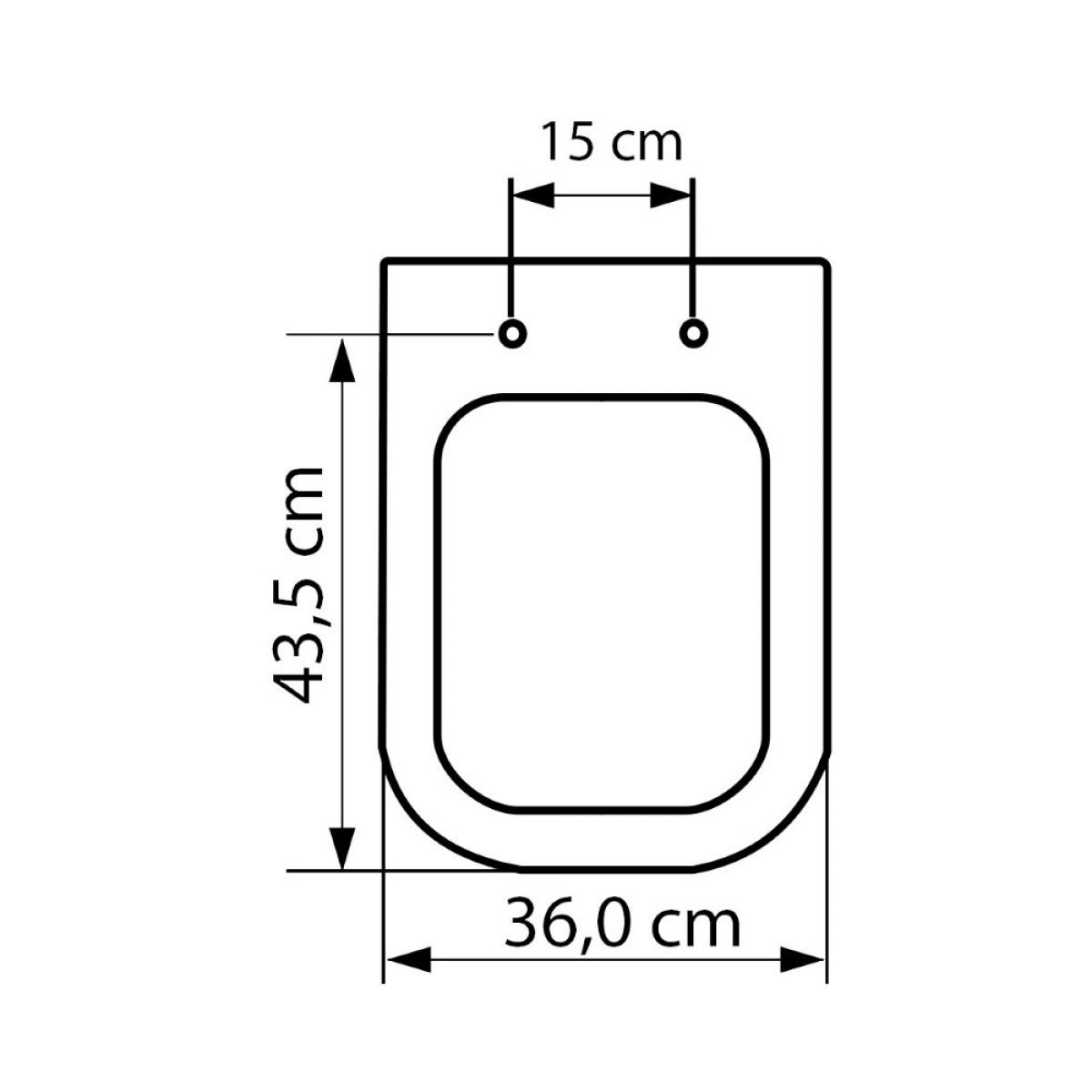 TUPAN ASSENTO TERMOFIXO PIANO SOFT CLOSE PRETO FOSCO