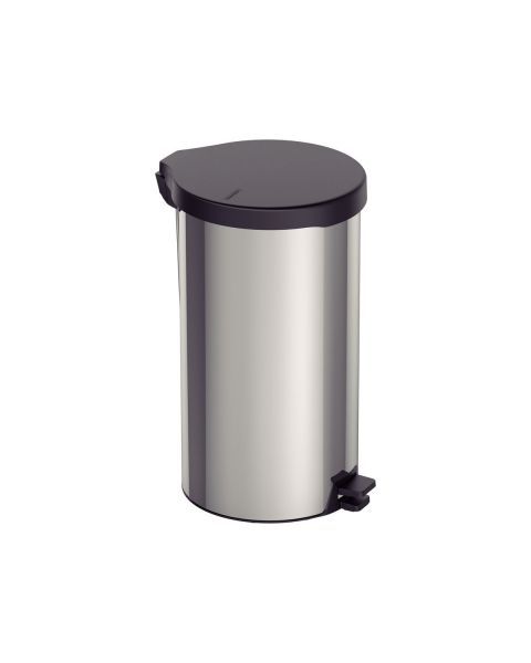 Lixeira com Pedal Tramontina New em A&ccedil;o Inox com Acabamento Polido 20 L