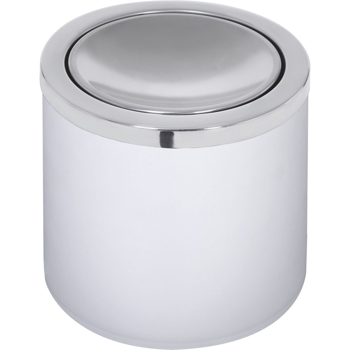  Lixeira Tramontina &Uacute;til Basculante em A&ccedil;o Inox com Acabamento Acetinado e Corpo em Polipropileno Preto 5