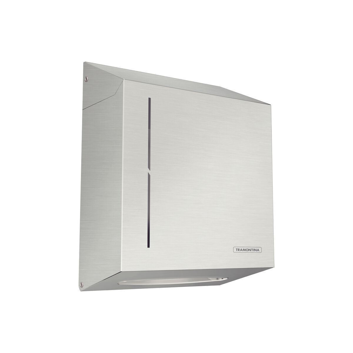 Dispenser para Papel Toalha Tramontina em A&ccedil;o Inox com Acabamento Acetinado