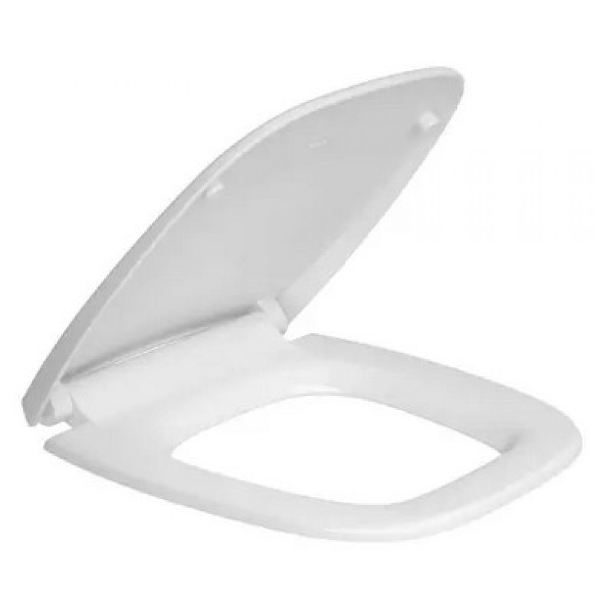 Assento Pl&aacute;stico com Slow Close Branco