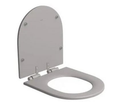 Assento Poliester Slow Close Carrara Cinza Antracite Deca: Sofisticação e Conforto para Seu Banheiro 