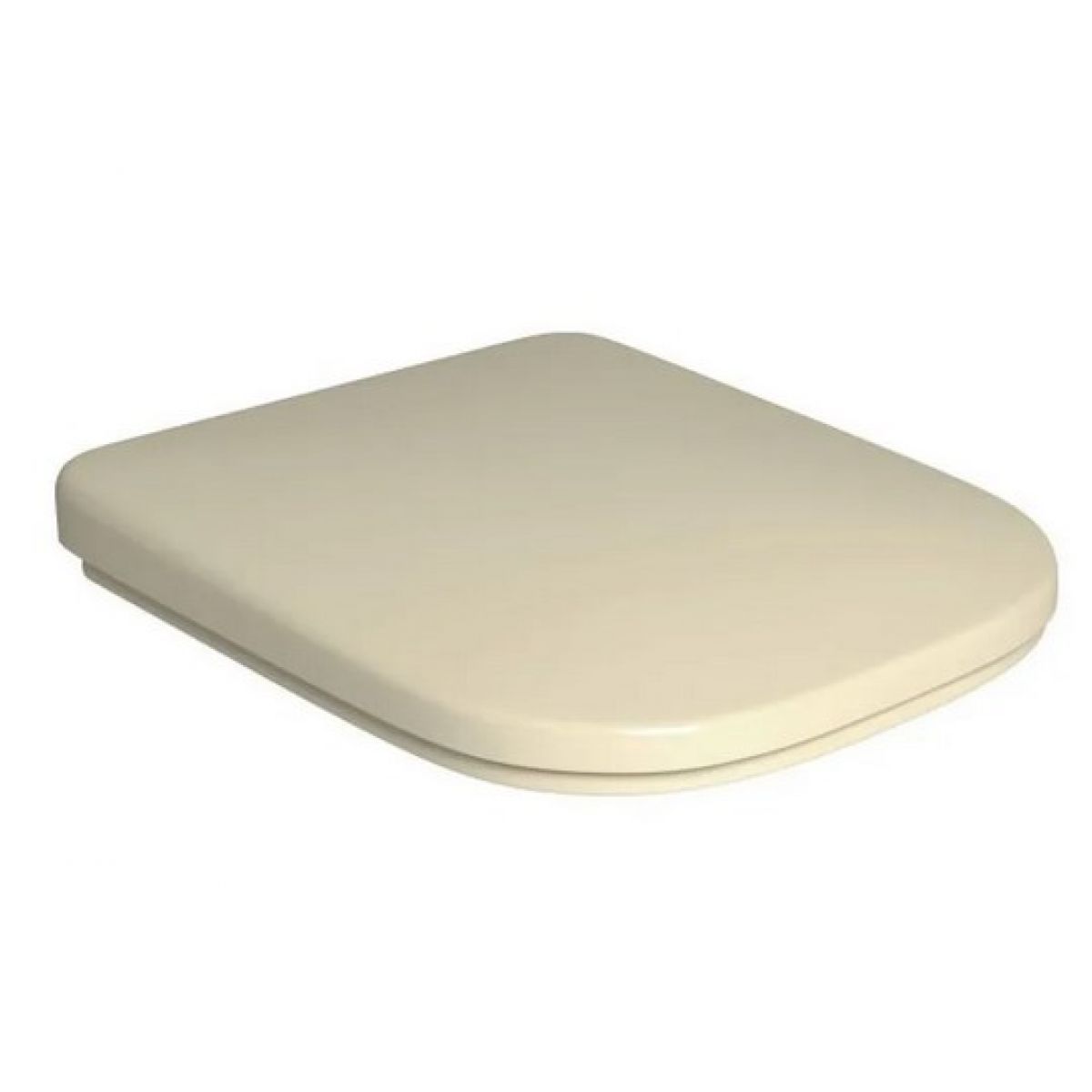Assento Sanit&aacute;rio Slow Close Creme Quadra