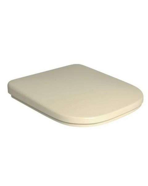Assento Sanit&aacute;rio Slow Close Creme Quadra