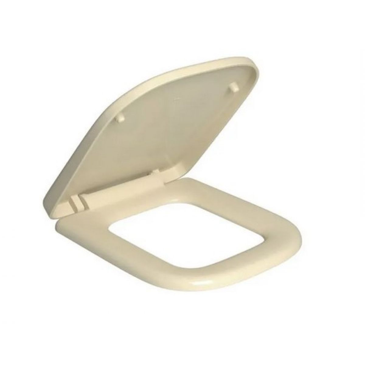 Assento Sanit&aacute;rio Slow Close Creme Quadra