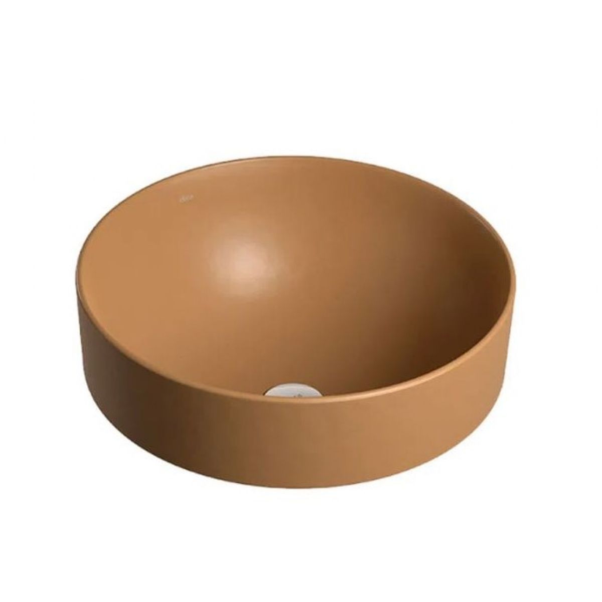 A Cuba de Sobrepor Deca Redonda Caramelo Fosco