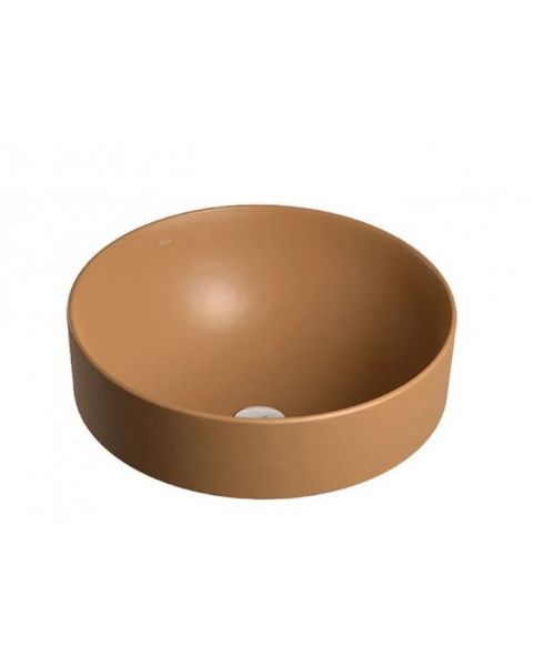 A Cuba de Sobrepor Deca Redonda Caramelo Fosco