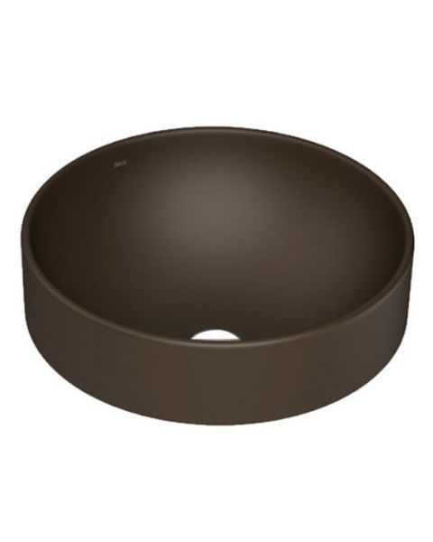 Cuba Sobrepor Marron Fosca Com Borda fina