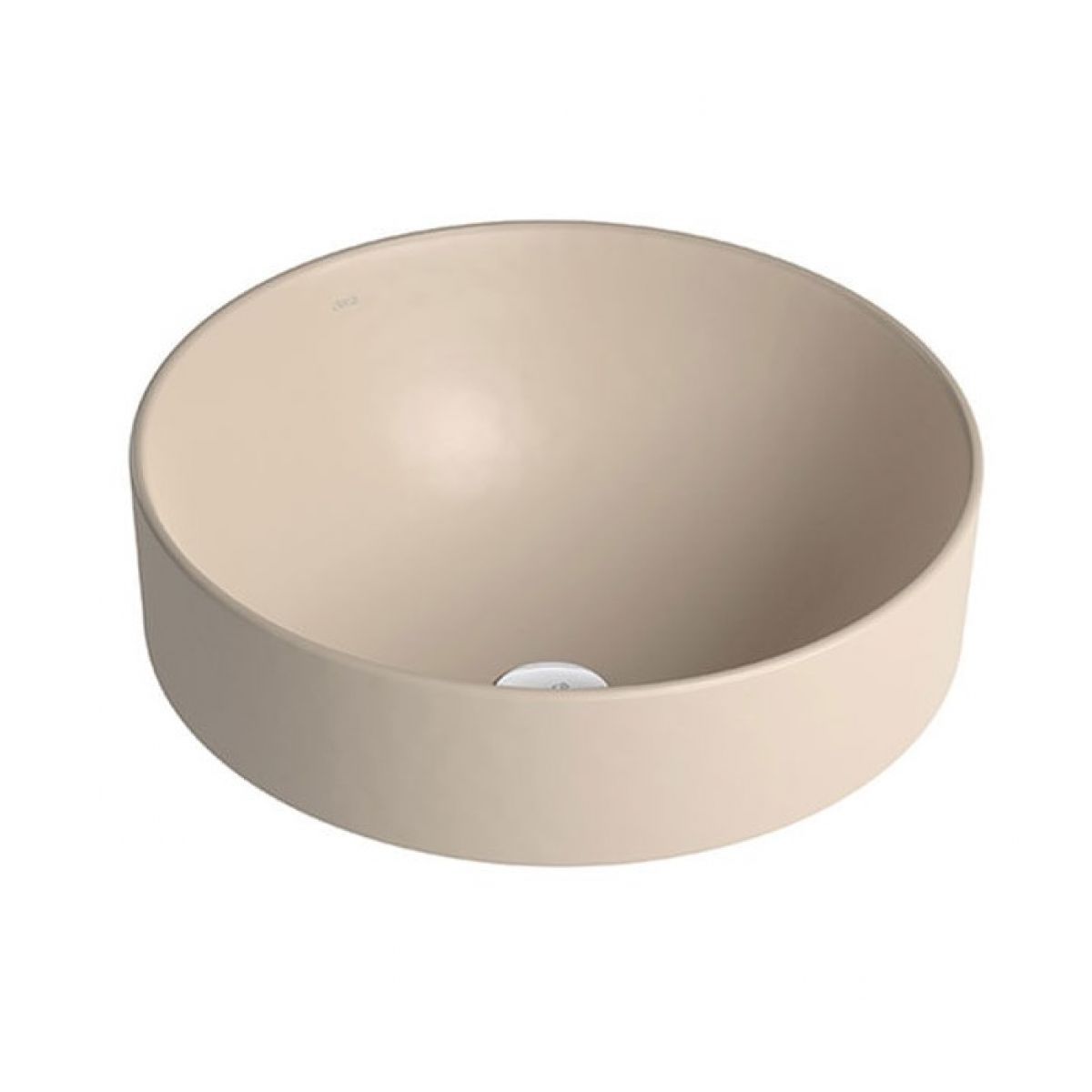 Cuba de Sobrepor Redonda Marfim