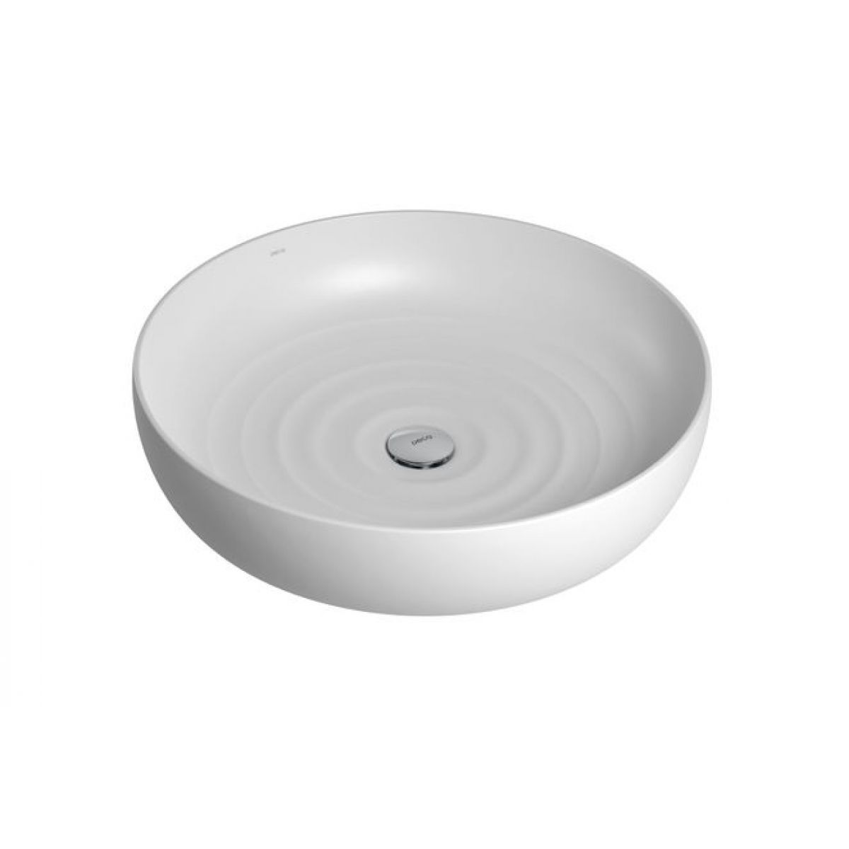 Cuba Redonda de Apoio 50cm Branco Fosco