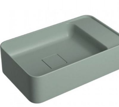 Transforme Seu Banheiro com Elegância e Praticidade: Cuba Retangular Deca Pistache 50cm 