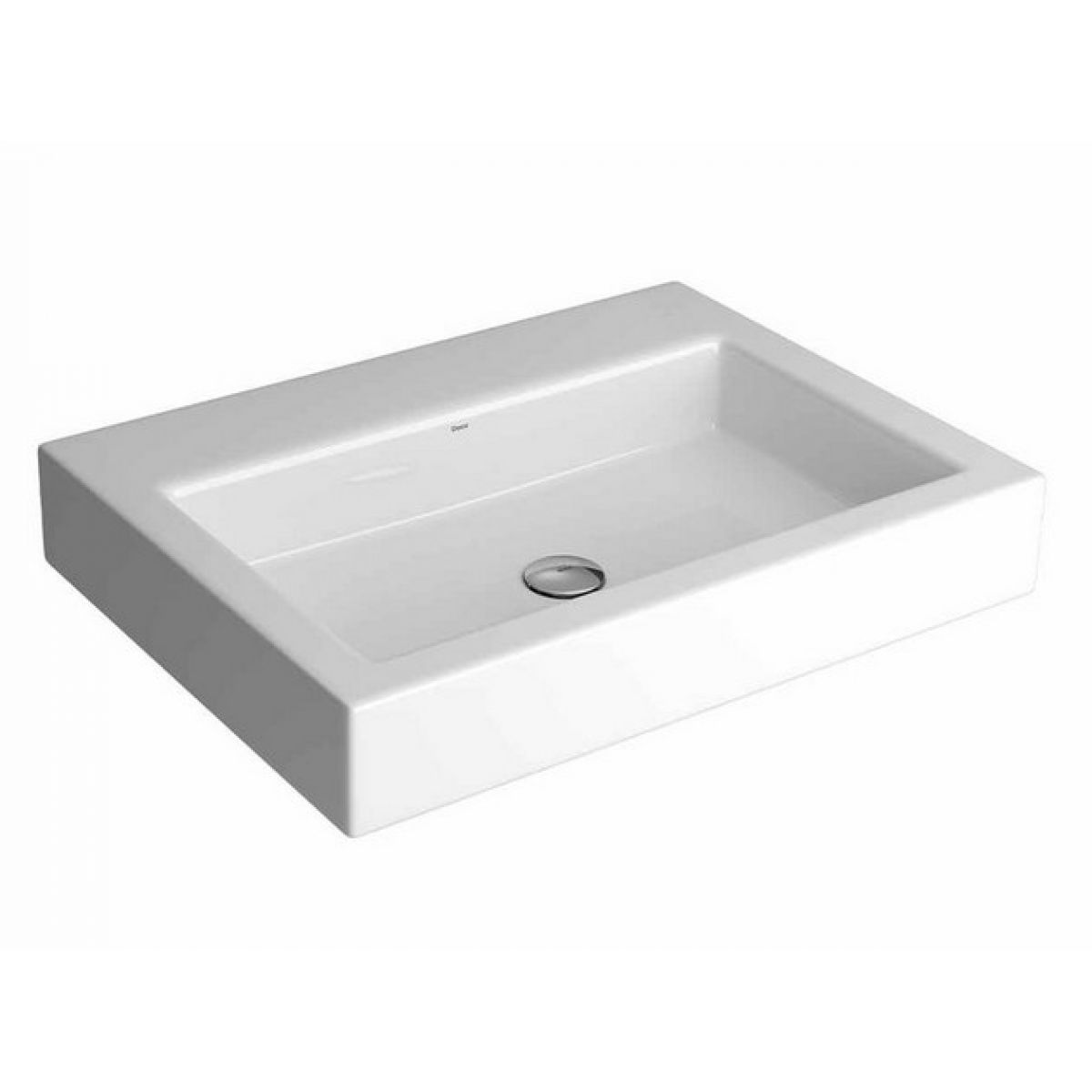 Cuba de Apoio Deca com Mesa Retangular Branco