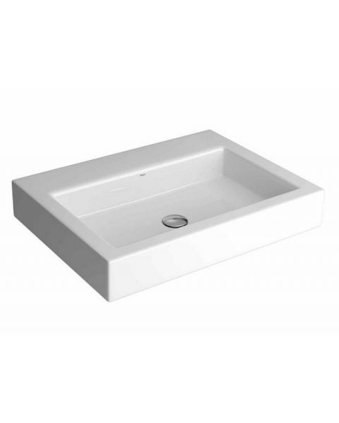 Cuba de Apoio Deca com Mesa Retangular Branco